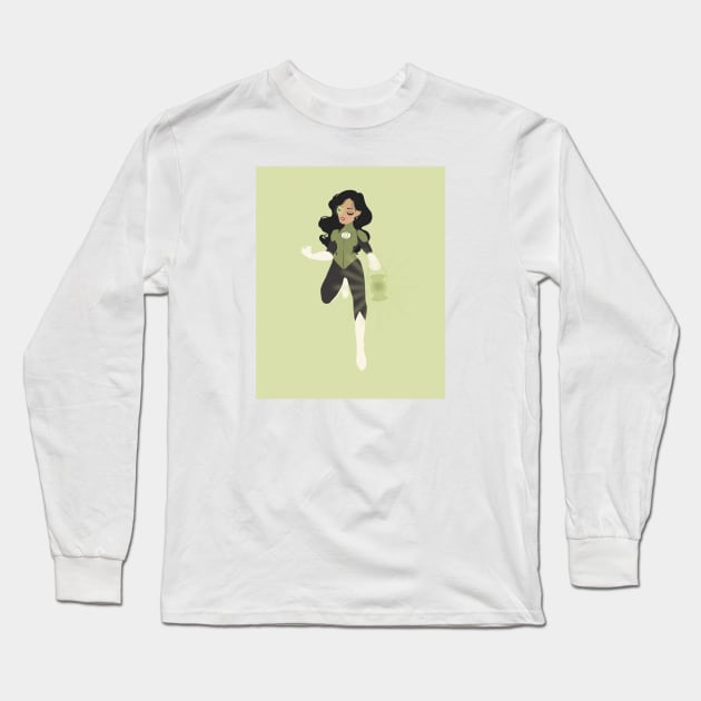 Jessica 3 Long Sleeve T-Shirt by littlemoondance